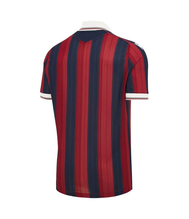 Macron Macron Levante UD 2026 - 27 Authentic Home Jersey - Red/Navy Blue
