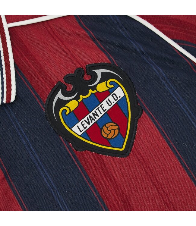 Macron Macron Levante UD 2026 - 27 Authentic Home Jersey - Red/Navy Blue