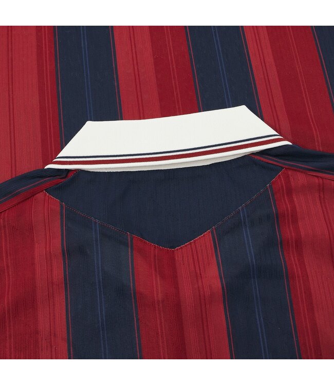 Macron Macron Levante UD 2026 - 27 Authentic Home Jersey - Red/Navy Blue