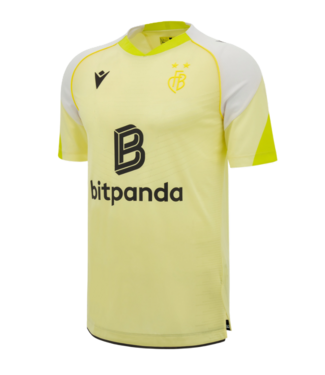 Macron Macron FC Basel 2026- 27 Authentic Away Jersey - Off Yellow