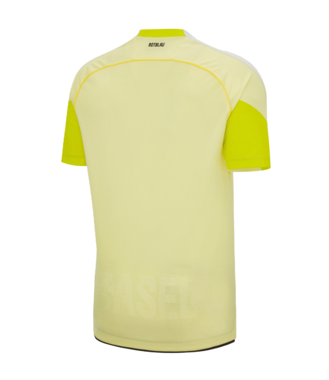 Macron Macron FC Basel 2026- 27 Authentic Away Jersey - Off Yellow
