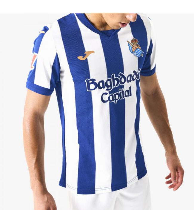 Joma Joma Real Sociedad 2026 - 27 Authentic Home Jersey - White/Loyal Blue