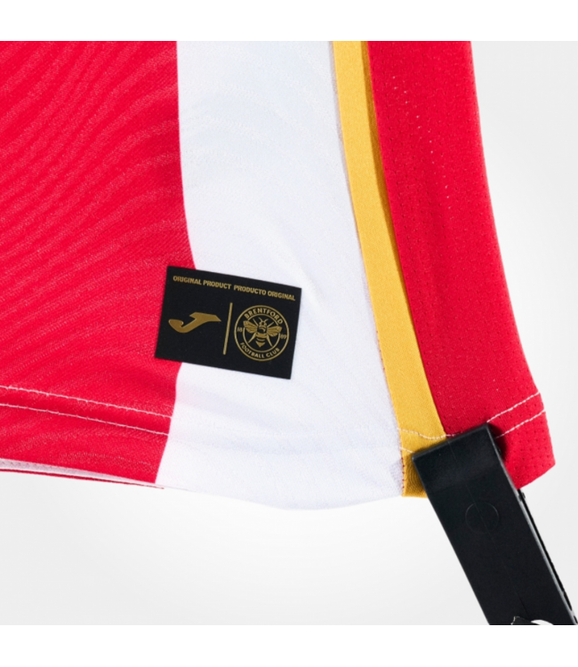 Joma Joma Brentford FC  2026 - 27 Authentic Home Jersey - Red/White/Gold