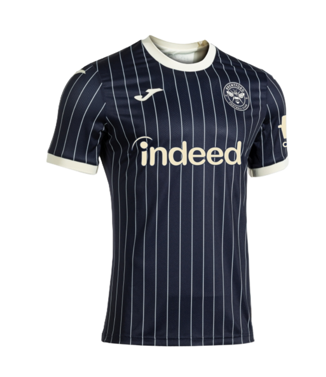 Joma Joma Brentford FC  2026 - 27 Authentic Away Jersey - Dark Navy/Off White