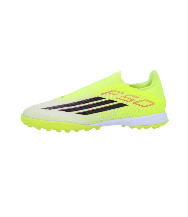 adidas adidas F50 League Laceless TF Turf Soccer Shoes - Solar Yellow/Core Black/Lucid Red