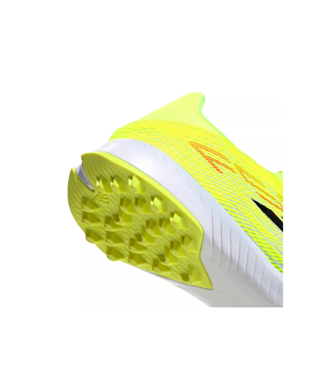 adidas adidas F50 League Laceless TF Turf Soccer Shoes - Solar Yellow/Core Black/Lucid Red