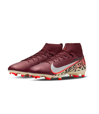 Nike Nike Zoom Mercurial Superfly 10 Academy FG United Pack Soccer Cleats - Burgundy Crush/University Red/Fossil/Metallic Silver
