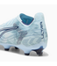 Puma Puma Ultra Match 6 FG/AG Soccer Cleats - Icy Blue/White/Blue Jewel