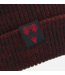 Macron Macron Wrexham AFC 2026 - 27 Cuffed Beanie Woolie - Heathered Red/Black