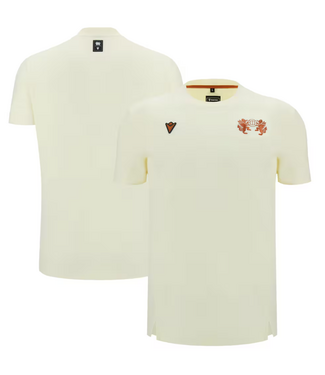 Macron Macron Wrexham AFC  2026 - 27 Authentic Anthem Dragon Tee Shirt- Off White/Red