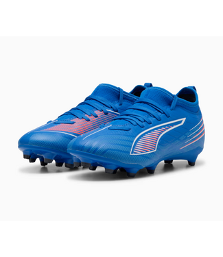 Puma Puma Jr Ultra 6 Match FG/AG - Ultra Blue/White/Glowing Red