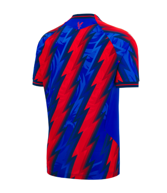Macron Macron Crystal Palace 2026 - 27 Authentic Home Jersey -Red/Royal Blue