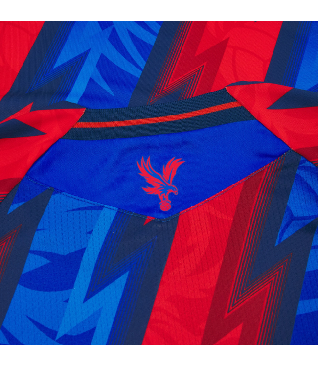 Macron Macron Crystal Palace 2026 - 27 Authentic Home Jersey -Red/Royal Blue