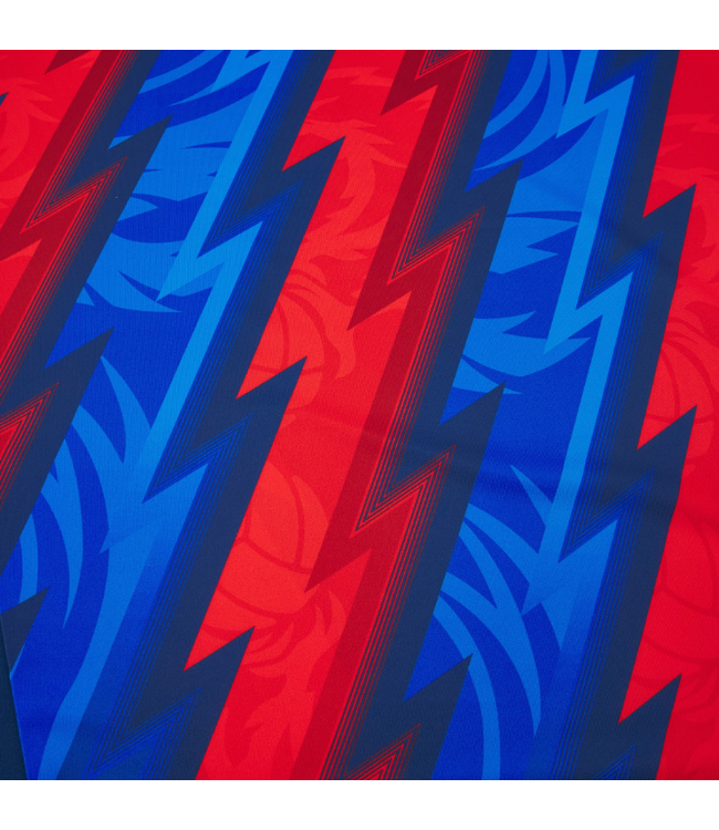 Macron Macron Crystal Palace 2026 - 27 Authentic Home Jersey -Red/Royal Blue