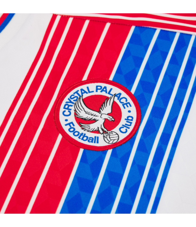 Macron Macron Crystal Palace 2026 - 27 Authentic Away Eagle Sash Jersey -White/Red/Royal Blue