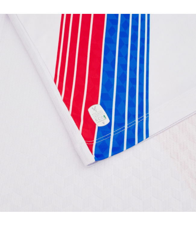Macron Macron Crystal Palace 2026 - 27 Authentic Away Eagle Sash Jersey -White/Red/Royal Blue