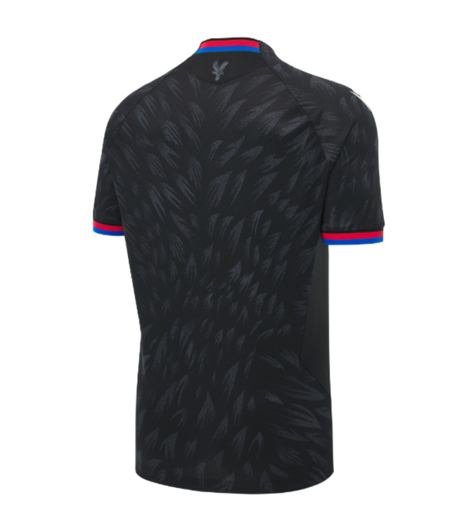 Macron Macron Crystal Palace 2026 - 27 Authentic Third Eagle Black Jersey -Black/Red/Royal Blue