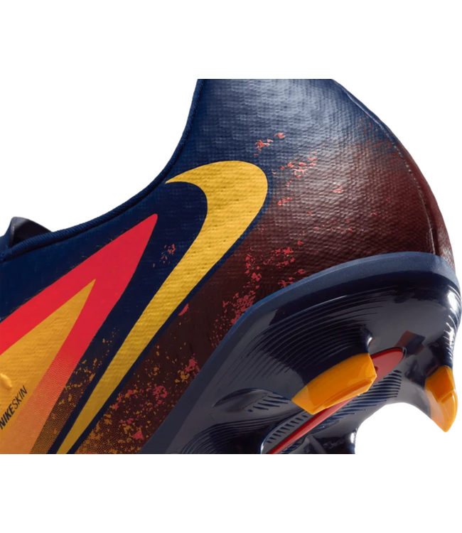 Nike Nike Phantom 6 Low Academy FG / MG Cleats Haaland- Laser Orange/Lemon Venom/Blue Void