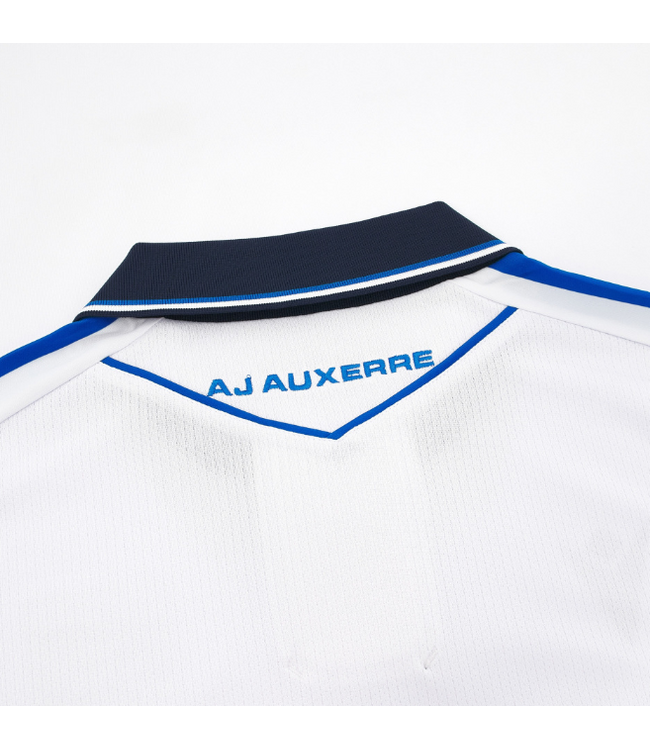 Macron Macron AJ Auxerre 2026 - 27 Authentic Home Jersey - White/Royal Blue