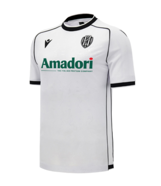 Macron Macron Cesena FC 2026 - 27 Authentic Home Jersey - Off White/Black