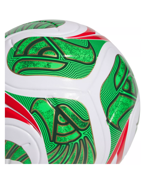 adidas adidas FIFA World Cup 2026 Trionda Mexico FIFA Quality League Soccer Ball - White/Vivid Red/Flash Lime/Amazon Green
