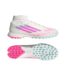 adidas adidas Womens F50 Sparkfusion League Mid TF Turf Shoes - White/Lucid Pink