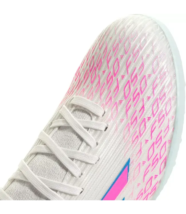 adidas adidas Womens F50 Sparkfusion League Mid TF Turf Shoes - White/Lucid Pink