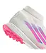 adidas adidas Womens F50 Sparkfusion League Mid TF Turf Shoes - White/Lucid Pink