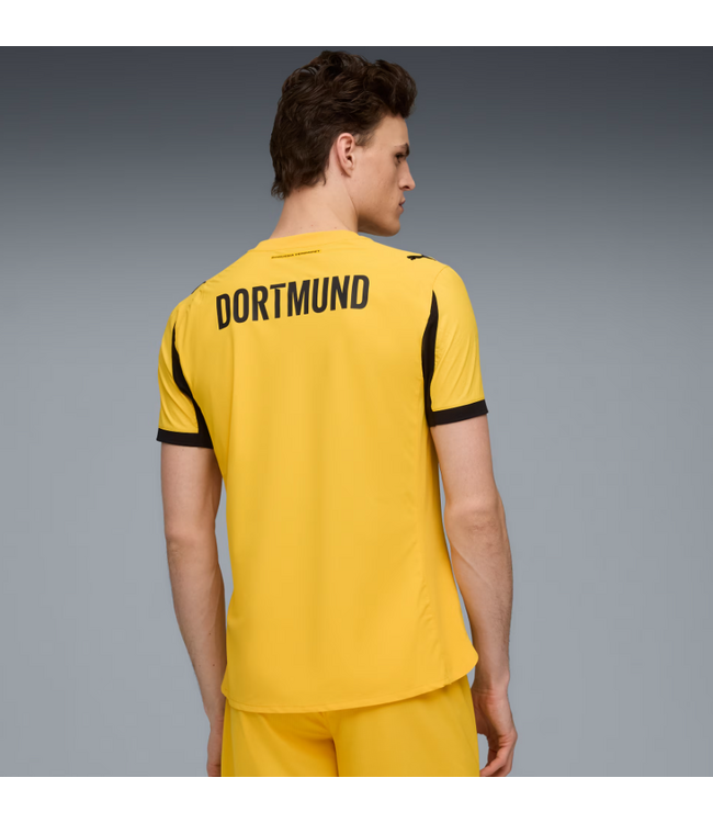 Puma Puma BVB Borussia Dortmund 2025 - 26 Authentic Fourth Jersey - Yellow Sizzle/Black