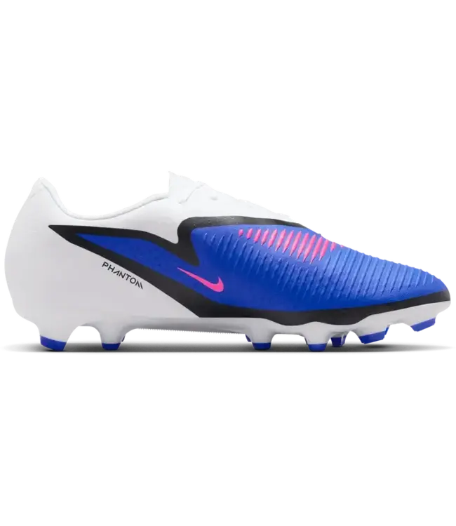 Nike Nike Phantom 6 Low Academy FG / MG Cleats - Racer Blue/Dark Obsidian