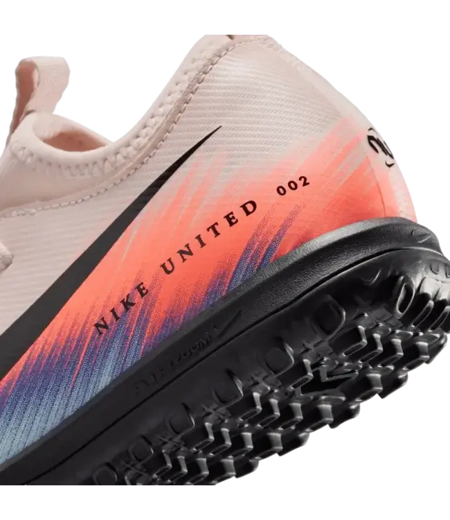 Nike Nike Jr. Zoom Mercurial Vapor 16 United 002 Academy TF Turf Shoes- Pale Ivory/Red/Racer Blue