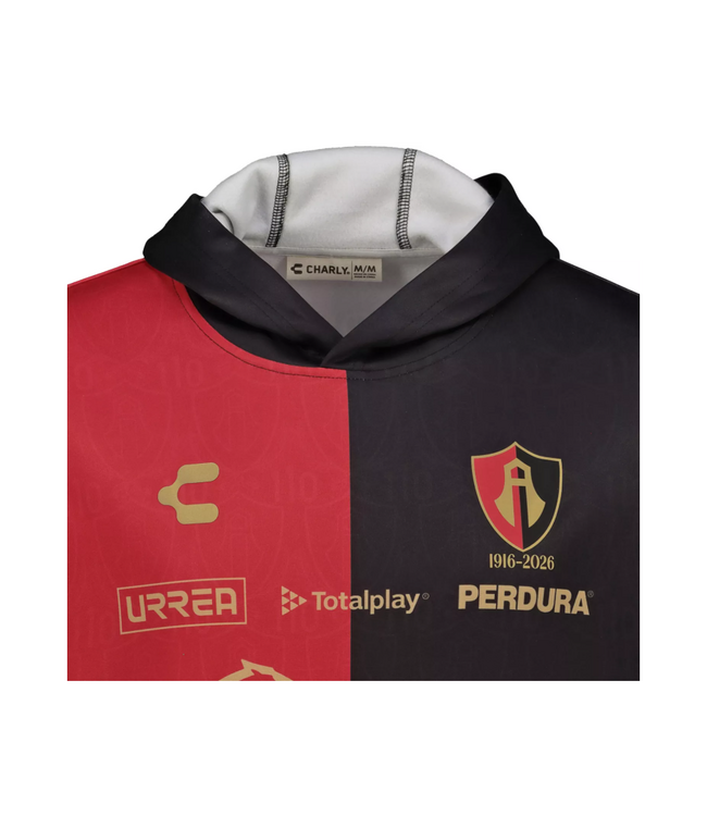 Charly Charly Atlas FC 2026 - 27 Travel Sweat Hoodie- Red/Black