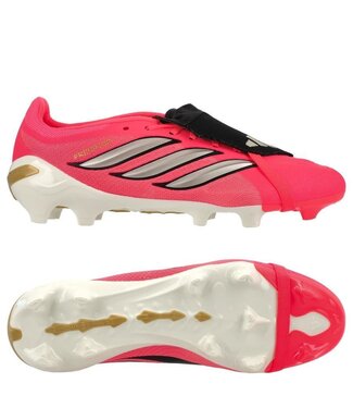 adidas adidas Predator League World Cup 2026 Fold Over Tongue FG Cleats  -Solar Turbo/Thermal Chrome/Core Black