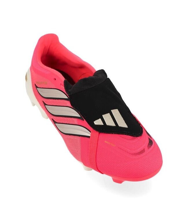 adidas adidas Predator League World Cup 2026 Fold Over Tongue FG Cleats  -Solar Turbo/Thermal Chrome/Core Black