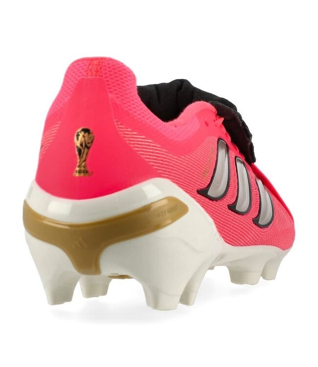 adidas adidas Predator League World Cup 2026 Fold Over Tongue FG Cleats  -Solar Turbo/Thermal Chrome/Core Black