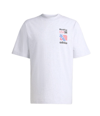adidas adidas USA United States WC World Cup 1994 Retro Release Graphic Shirt - Light Heather Grey