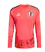 adidas adidas Japan World Cup 2026 Long Sleeve Goalkeeper Jersey - Semi Lucid Red