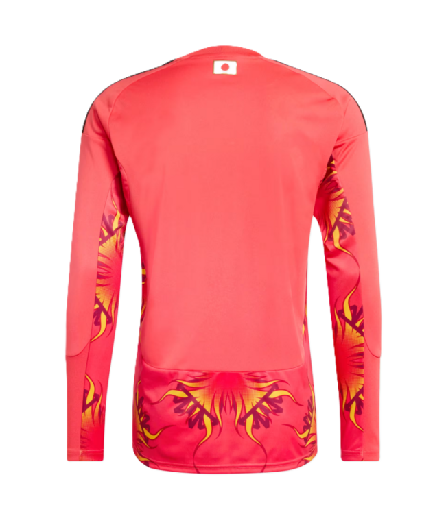 adidas adidas Japan World Cup 2026 Long Sleeve Goalkeeper Jersey - Semi Lucid Red