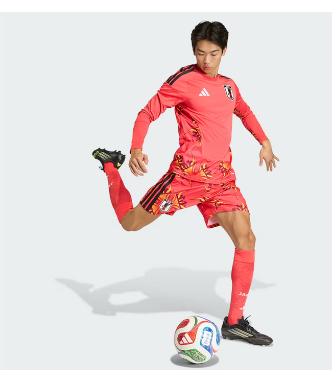 adidas adidas Japan World Cup 2026 Long Sleeve Goalkeeper Jersey - Semi Lucid Red