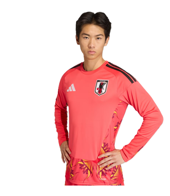adidas adidas Japan World Cup 2026 Long Sleeve Goalkeeper Jersey - Semi Lucid Red