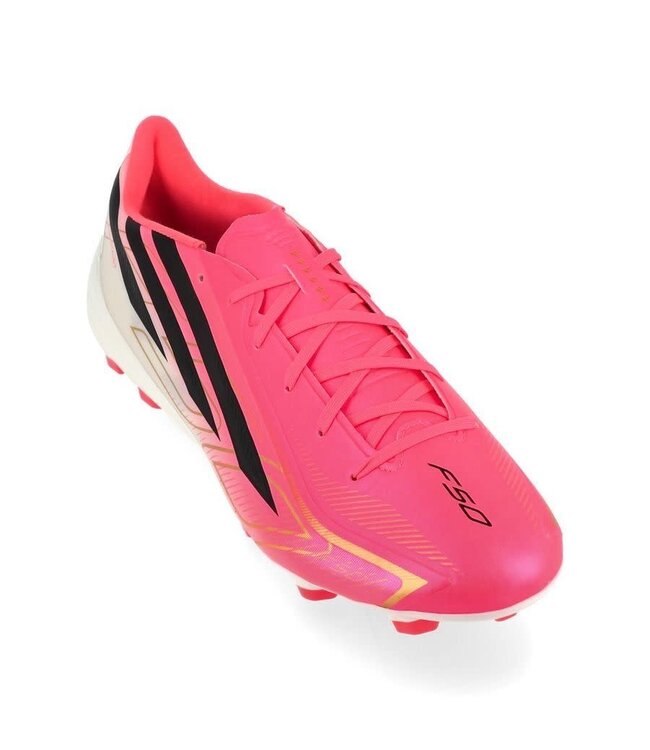 adidas adidas F50 Hyperfast League World Cup 2026 FG Cleats -Solar Turbo/Thermal Chrome/Core Black