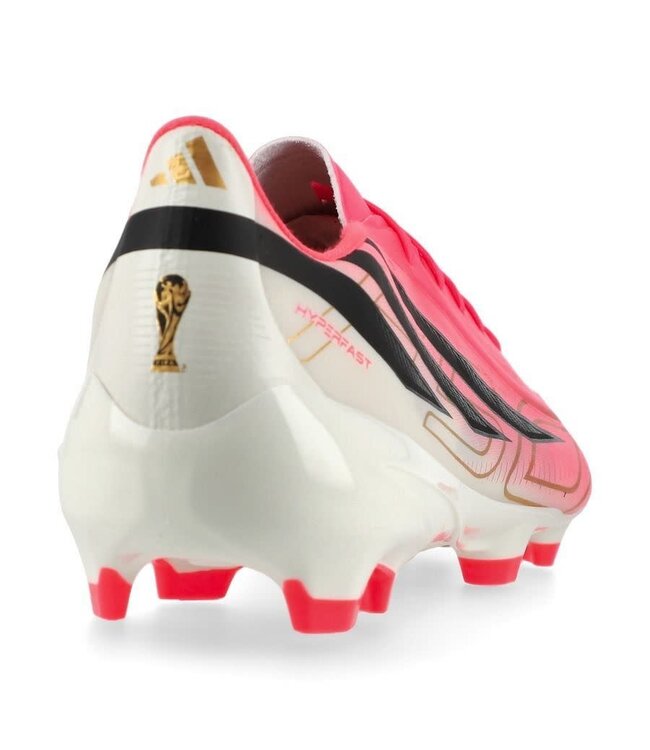 adidas adidas F50 Hyperfast League World Cup 2026 FG Cleats -Solar Turbo/Thermal Chrome/Core Black