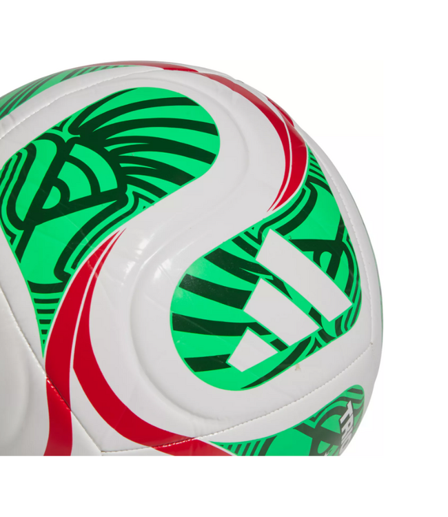 adidas adidas Mexico FIFA World Cup 2026 Trionda Club Soccer Ball - White/Vivid Red/Flash Lime/Amazon Green