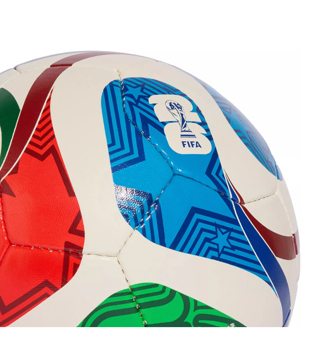 adidas adidas FIFA World Cup 2026 Trionda Training Sala Futsal Soccer Ball - White/Solar Blue/Red/Royal