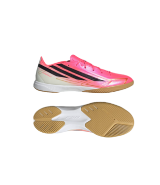 adidas adidas F50 Hyperfast League World Cup 2026 IN Indoor  Cleats -Solar Turbo/Thermal Chrome/Core Black