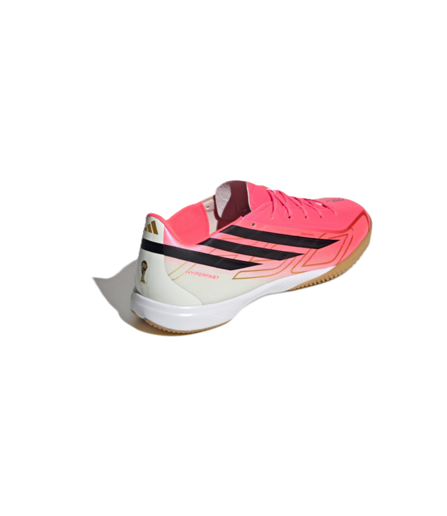 adidas adidas F50 Hyperfast League World Cup 2026 IN Indoor  Cleats -Solar Turbo/Thermal Chrome/Core Black
