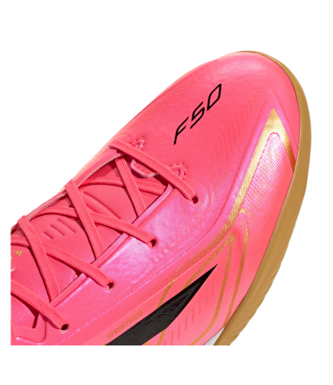 adidas adidas F50 Hyperfast League World Cup 2026 IN Indoor  Cleats -Solar Turbo/Thermal Chrome/Core Black