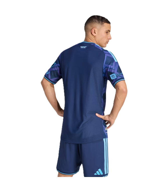 adidas adidas Sporting Kansas City 2026 - 27 Authentic Away Jersey - Night Indigo/Vibrnt Purple