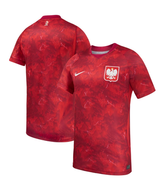 Nike Nike Poland 2026 Home Soccer Jersey -Red