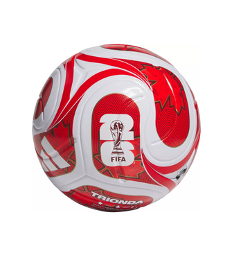 adidas adidas FIFA World Cup 2026 Trionda Canada FIFA Quality League Soccer Ball - White/Vivid Red/Power Red